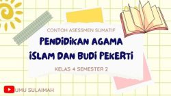 Soal uts agama islam kelas 4 semester 1