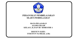RPP Silabus K13 SD Panduan Lengkap