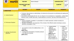 Rpp 1 lembar seni budaya kelas 9 semester 2