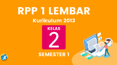 Rpp daring kelas 1 semester 2