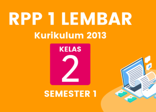 RPP Daring Kelas 1 Semester 2 Panduan Lengkap