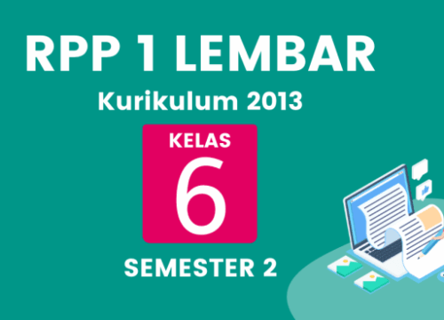RPP Kelas 6 Satu Lembar Panduan Lengkap