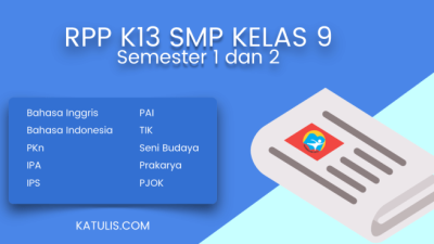 RPP Bahasa Indonesia SMP Kelas 9 Kurikulum 2013 Revisi 2017