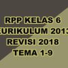 Download RPP Kelas 6 K13 Revisi 2018 Panduan Lengkap