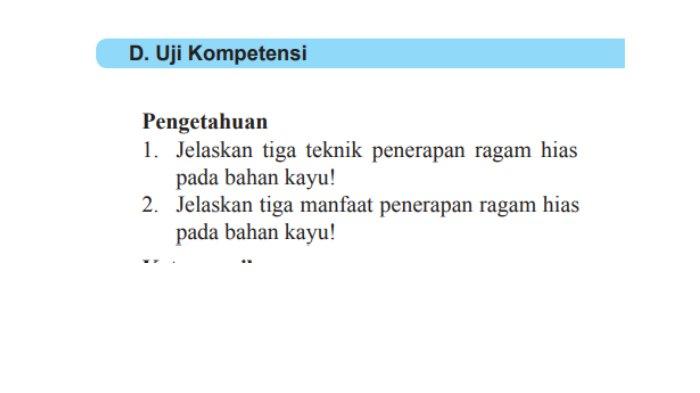 Kisi kisi seni budaya kelas 7 semester 2