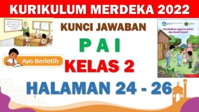 Soal UTS PAI Kelas 1 Semester 1 2020