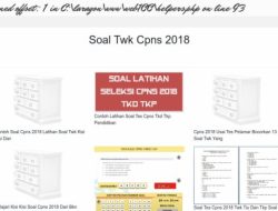Soal Soal CPNS 2018 PDF Panduan Lengkap