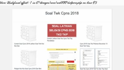 Soal soal cpns 2018 pdf