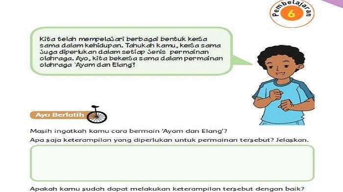 Rpp 1 lembar kelas 2 semester 2 tema 6