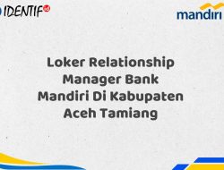 Loker Relationship Manager Bank Mandiri Di Kabupaten Aceh Tamiang Tahun 2025 (Buruan Daftar Sekarang)