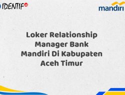 Loker Relationship Manager Bank Mandiri Di Kabupaten Aceh Timur Tahun 2025 (Resmi)