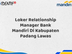 Loker Relationship Manager Bank Mandiri Di Kabupaten Padang Lawas Tahun 2025 (Segera Daftar Sebelum Terlambat)