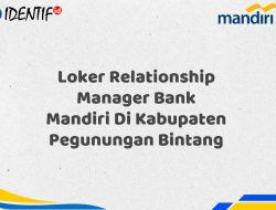 Loker Relationship Manager Bank Mandiri Di Kabupaten Pegunungan Bintang Tahun 2025 (Segera Daftar Sebelum Terlambat)