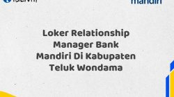 Loker Relationship Manager Bank Mandiri Di Kabupaten Teluk Wondama Tahun 2025 (Ayo Daftar Sekarang)