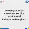 Lowongan Kerja Customer Service Bank BRI Di Kabupaten Bengkalis Tahun 2025 (Resmi)