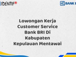 Lowongan Kerja Customer Service Bank BRI Di Kabupaten Kepulauan Mentawai Tahun 2025 (Ayo Daftar Sekarang)