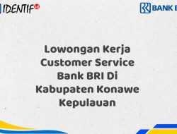 Lowongan Kerja Customer Service Bank BRI Di Kabupaten Konawe Kepulauan Tahun 2025 (Yang Wajib Anda Ketahui)