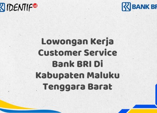 Lowongan Kerja Customer Service Bank BRI Di Kabupaten Maluku Tenggara Barat Tahun 2025
