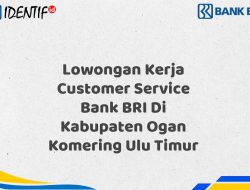 Lowongan Kerja Customer Service Bank BRI Di Kabupaten Ogan Komering Ulu Timur Tahun 2025 (Yang Wajib Anda Ketahui)