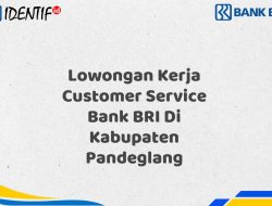 Lowongan Kerja Customer Service Bank BRI Di Kabupaten Pandeglang Tahun 2025 (Resmi) 7 Lowongan Kerja Customer Service Bank BRI Di Kabupaten Pandeglang Tahun 2025 (Resmi)