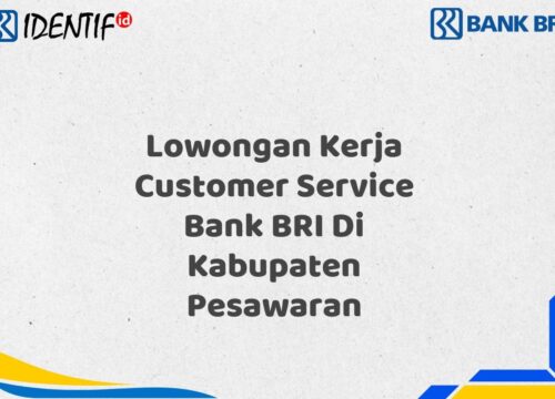 Lowongan Kerja Customer Service Bank BRI Di Kabupaten Pesawaran Tahun 2025 (Ayo Daftar Sekarang)