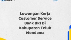 Lowongan Kerja Customer Service Bank BRI Di Kabupaten Teluk Wondama Tahun 2025 (Ayo Daftar Sekarang)