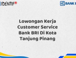 Lowongan Kerja Customer Service Bank BRI Di Kota Tanjung Pinang Tahun 2025 (Yang Wajib Anda Ketahui)