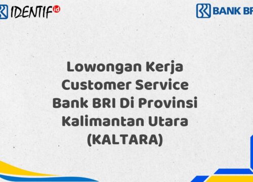 Lowongan Kerja Customer Service Bank BRI Di Provinsi Kalimantan Utara (KALTARA) Tahun 2025 (Segera Daftar Sebelum Terlambat)