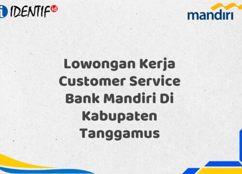 Lowongan Kerja Customer Service Bank Mandiri Di Kabupaten Tanggamus Tahun 2025 (Yang Wajib Anda Ketahui)