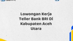 Lowongan Kerja Teller Bank BRI Di Kabupaten Aceh Utara