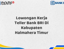 Lowongan Kerja Teller Bank BRI Di Kabupaten Halmahera Timur Tahun 2025 (Buruan Daftar Sekarang)