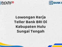 Lowongan Kerja Teller Bank BRI Di Kabupaten Hulu Sungai Tengah Tahun 2025 (Resmi)