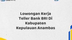 Lowongan Kerja Teller Bank BRI Di Kabupaten Kepulauan Anambas Tahun 2025 (Segera Daftar Sebelum Terlambat)