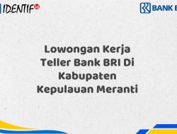 Lowongan Kerja Teller Bank BRI Di Kabupaten Kepulauan Meranti Tahun 2025 (Buruan Daftar Sekarang)