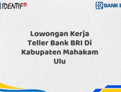Lowongan Kerja Teller Bank BRI Di Kabupaten Mahakam Ulu Tahun 2025