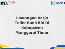 Lowongan Kerja Teller Bank BRI Di Kabupaten Manggarai Timur Tahun 2025 (Ayo Daftar Sekarang)