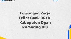 Lowongan Kerja Teller Bank BRI Di Kabupaten Ogan Komering Ulu Desember 2025