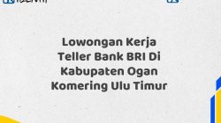 Lowongan Kerja Teller Bank BRI Di Kabupaten Ogan Komering Ulu Timur Tahun 2025 (Lamar Sekarang)