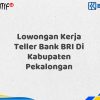 Lowongan Kerja Teller Bank BRI Di Kabupaten Pekalongan Tahun 2025 (Daftar Sekarang)