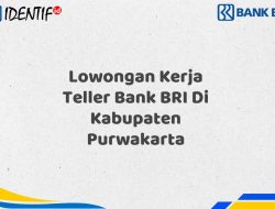 Lowongan Kerja Teller Bank BRI Di Kabupaten Purwakarta Tahun 2025 (Lamar Sekarang)