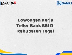 Lowongan Kerja Teller Bank BRI Di Kabupaten Tegal Tahun 2025 (Apply Now)