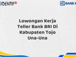 Lowongan Kerja Teller Bank BRI Di Kabupaten Tojo Una-Una Tahun 2025 (Yang Wajib Anda Ketahui)