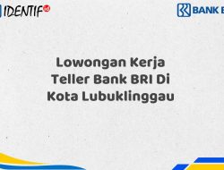 Lowongan Kerja Teller Bank BRI Di Kota Lubuklinggau Tahun 2025 (Ayo Daftar Sekarang)