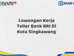 Lowongan Kerja Teller Bank BRI Di Kota Singkawang Tahun 2025 (Yang Wajib Anda Ketahui)