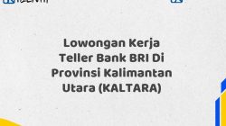 Lowongan Kerja Teller Bank BRI Di Provinsi Kalimantan Utara (KALTARA)