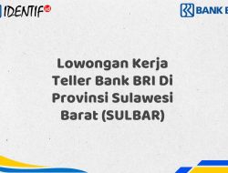 Lowongan Kerja Teller Bank BRI Di Provinsi Sulawesi Barat (SULBAR) Tahun 2025 (Yang Wajib Anda Ketahui)