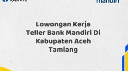 Lowongan Kerja Teller Bank Mandiri Di Kabupaten Aceh Tamiang Tahun 2025 (Daftar Sekarang)
