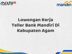 Lowongan Kerja Teller Bank Mandiri Di Kabupaten Agam Tahun 2025 (Daftar Sekarang)