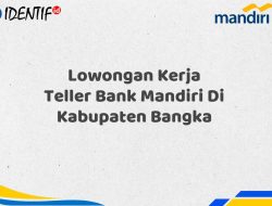 Lowongan Kerja Teller Bank Mandiri Di Kabupaten Bangka Tahun 2025 (Apply Now)
