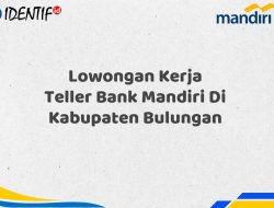 Lowongan Kerja Teller Bank Mandiri Di Kabupaten Bulungan Tahun 2025 (Daftar Sekarang)